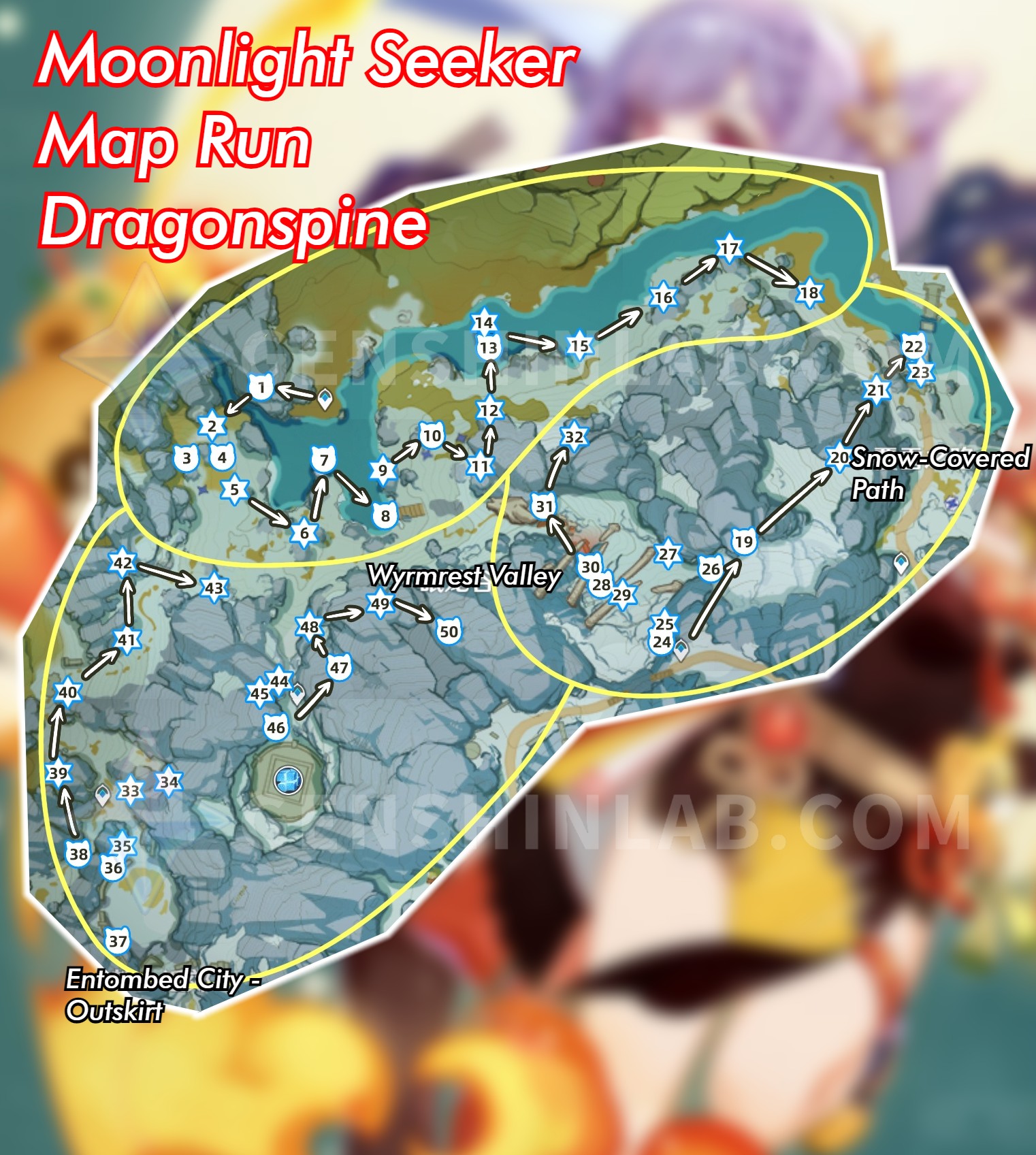 Dragonspine Moonlight Seeker Map Run