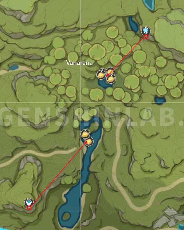 Nilotpala Lotus Farming Routes - map2