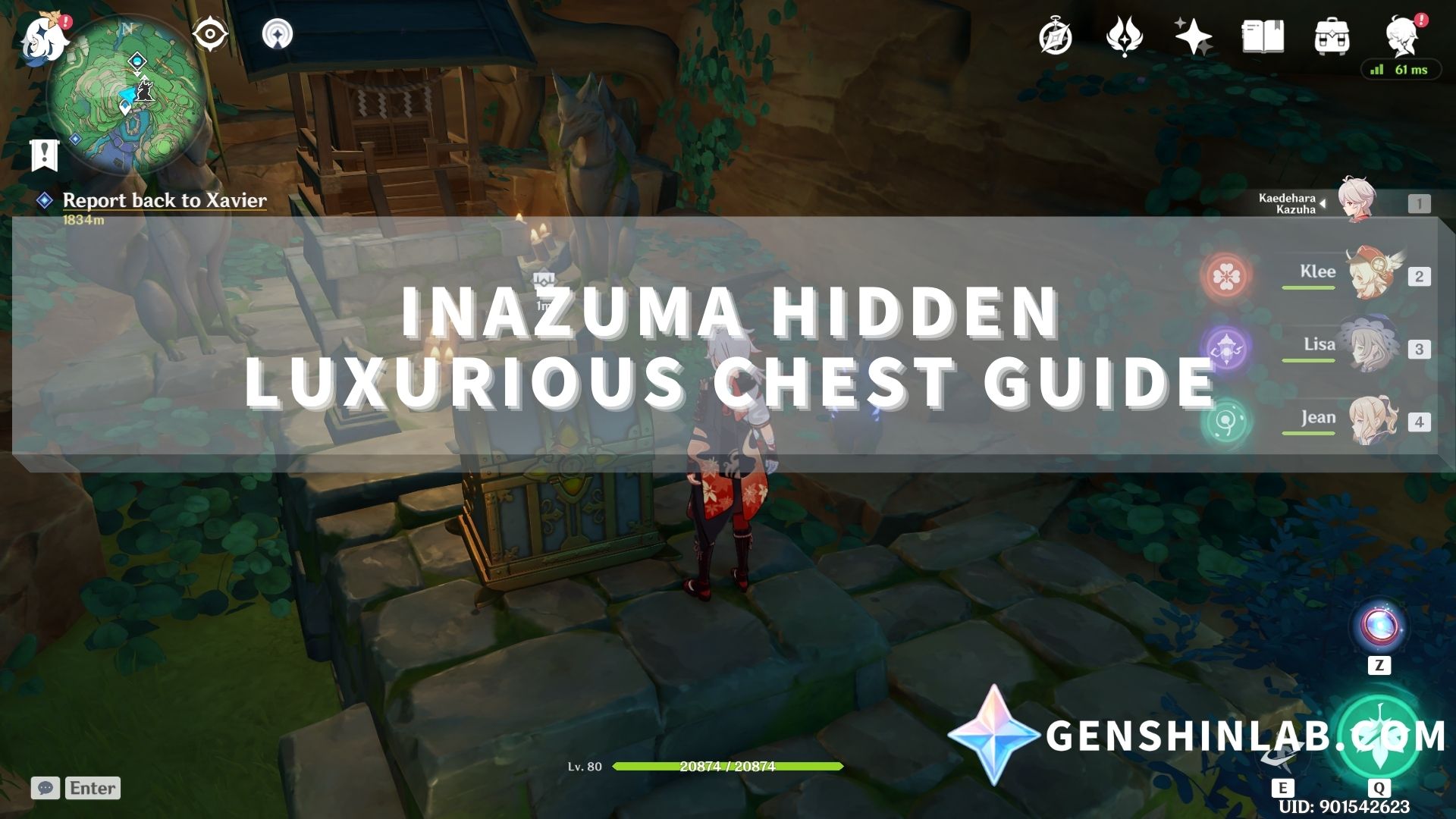 Inazuma Hidden luxurious chest Guide