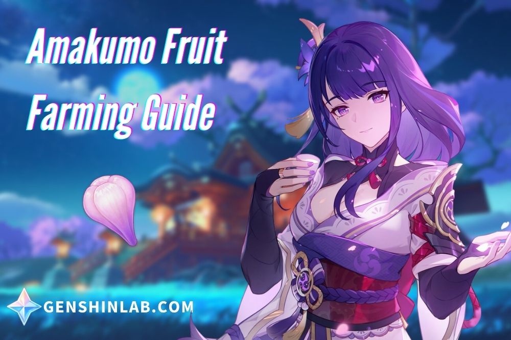 Genshin Impact Amakumo Fruit Farming Routes (Ascension Materials For Raiden Shogun)_