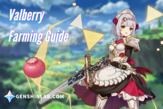 Genshin Impact Valberry Farming Routes (Ascension Materials For Noelle)