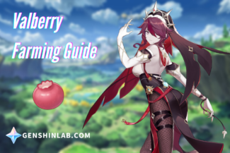 Genshin Impact Valberry Farming Routes (Ascension Materials For Rosaria)