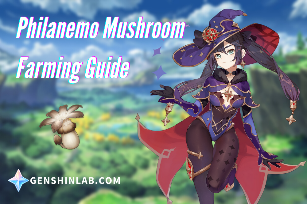 Genshin Impact Philanemo Mushroom Farming Routes (Ascension Materials For Mona)