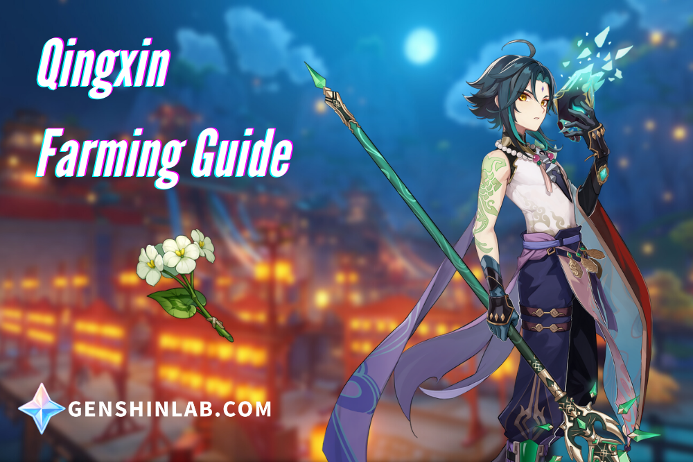Genshin Impact Qingxin Farming Guide (Ascension Materials For Xiao)