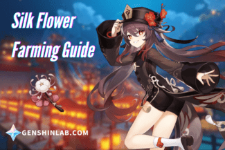 Genshin Impact Silk Flower Farming Routes (Ascension Materials For Hu Tao)