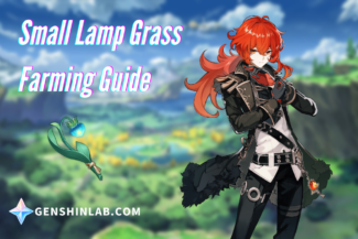 Genshin Impact Small Lamp Grass Farming Routes (Ascension Materials For Diluc)​