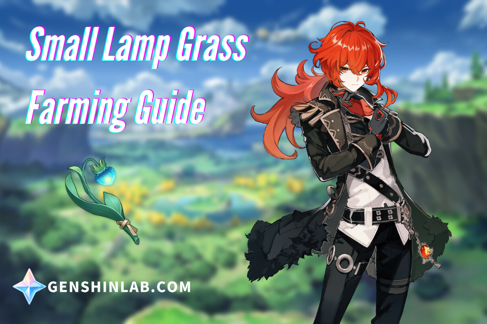 Genshin Impact Small Lamp Grass Farming Routes (Ascension Materials For Diluc)​